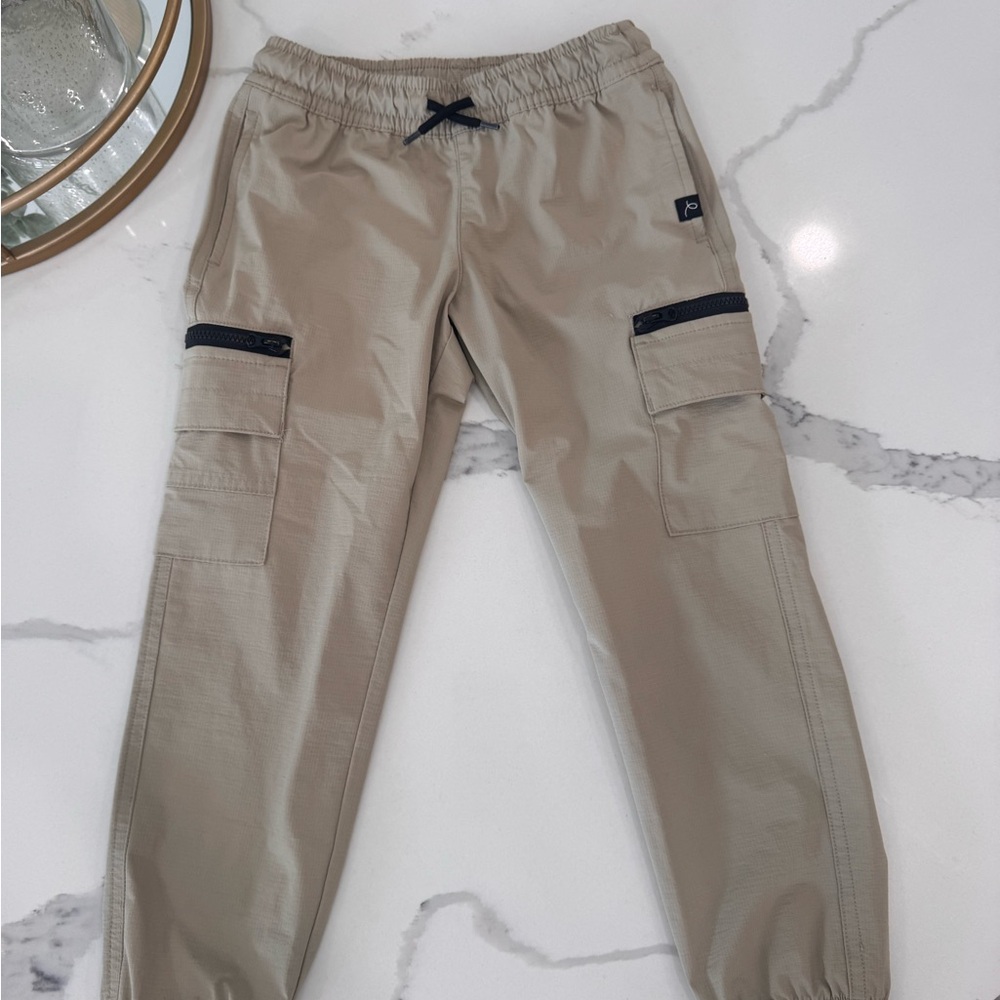 Boys’ Woven Cargo Tech Jogger Pants - Size 5